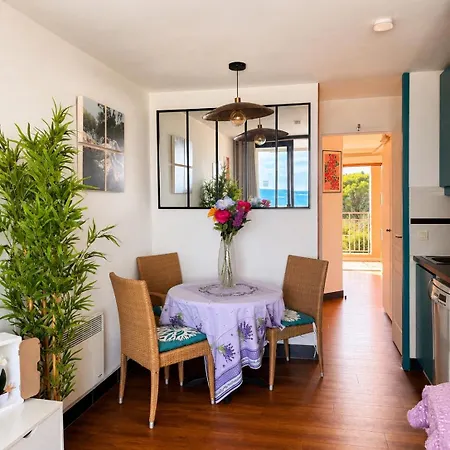 Blue View - Terrace With Sea View, Pool, Air Conditioning Lejlighed *